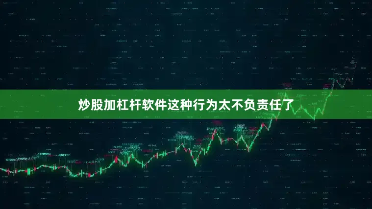 炒股加杠杆软件这种行为太不负责任了